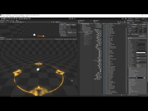 [유니티 쉐이더 그래프] 마법진 쉐이더 제작 (LOL 케일) / [Unity Shader Graph] Making magic field shader (LOL Kayle)