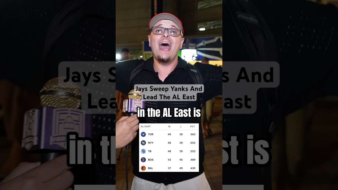 1ST IN THE AL BEAST. RESPECT THE BLUE JAYS. #bluejays #Toronto #yankees #newyork #mlb