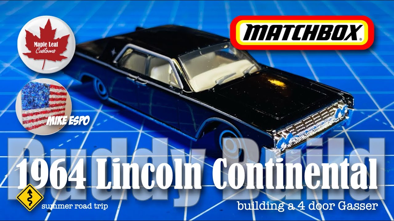 1964 Lincoln Continental ミニカー 1:100 GLM