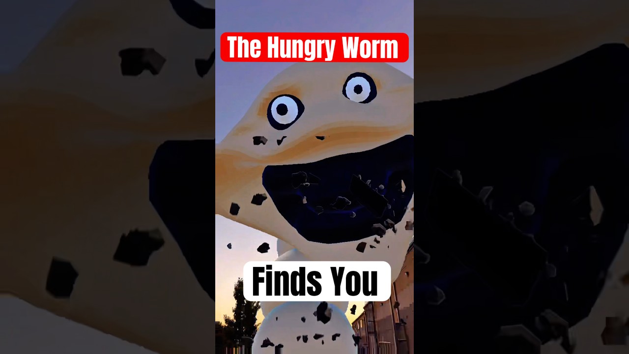 POV: Голодный червь находит тебя! 👀