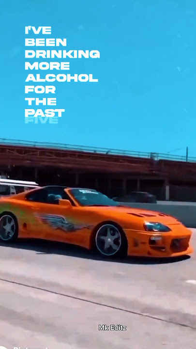 ✨Paul Walker Supra 🥀.    #friends  #jdm  #trending  #love #car   #sad #supra