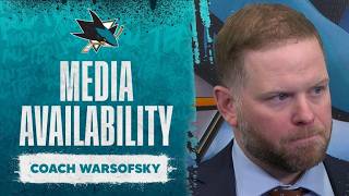 Postgame at DET (10/17): Warsofsky