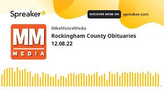 Rockingham County Obituaries 12.08.22