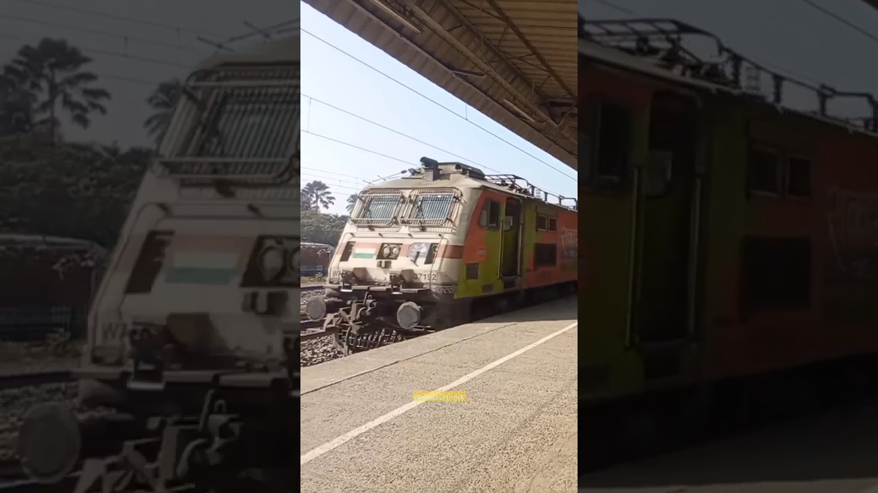 ET WAP-7 With 22512 Karmabhoomi Express 😨🔥 
