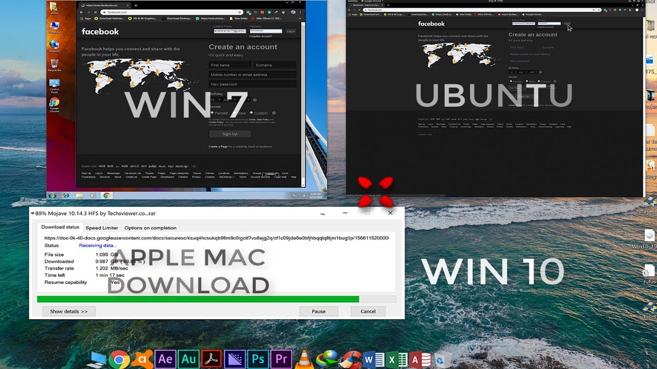 WIN 10 RUN THREE OPERATING SYSTEM WORKING SAME TIME - YouTube