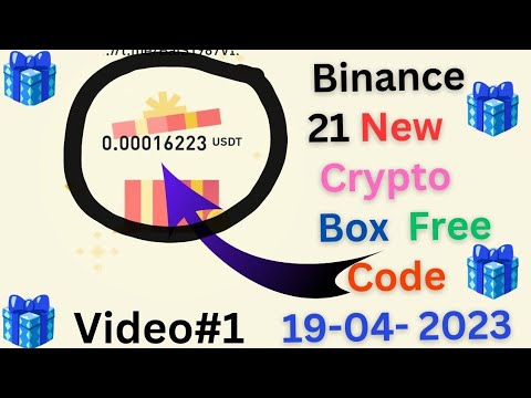 New Binance Crypto Box Free Code 19 April 2023 || Today New Crypto Code ...