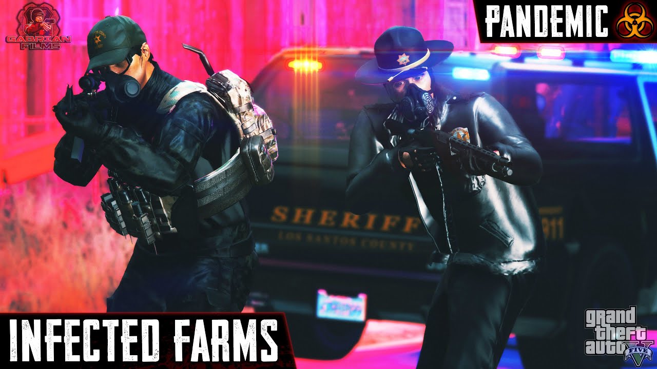 PANDEMIC | Part 6 | Infected Farms | GTA 5 Zombie Movie
