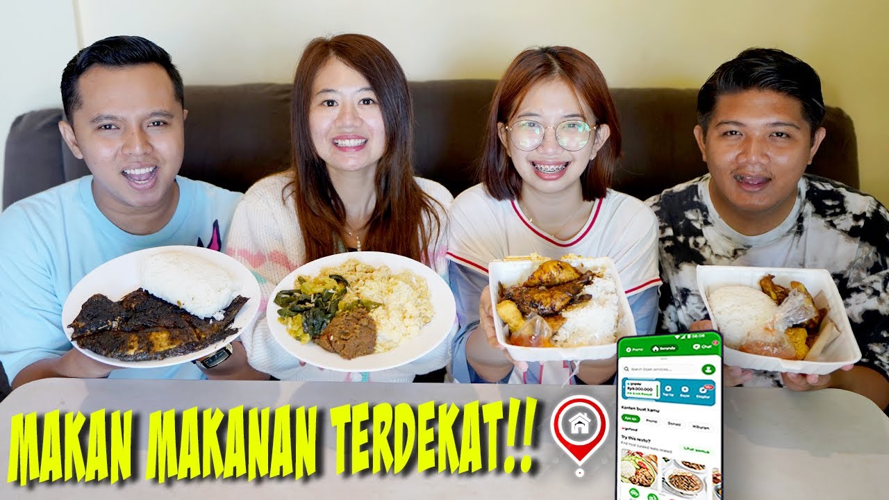 PILIH ACAK MAKANAN TERDEKAT DARI RUMAH!! DAPAT APA AJA YA??