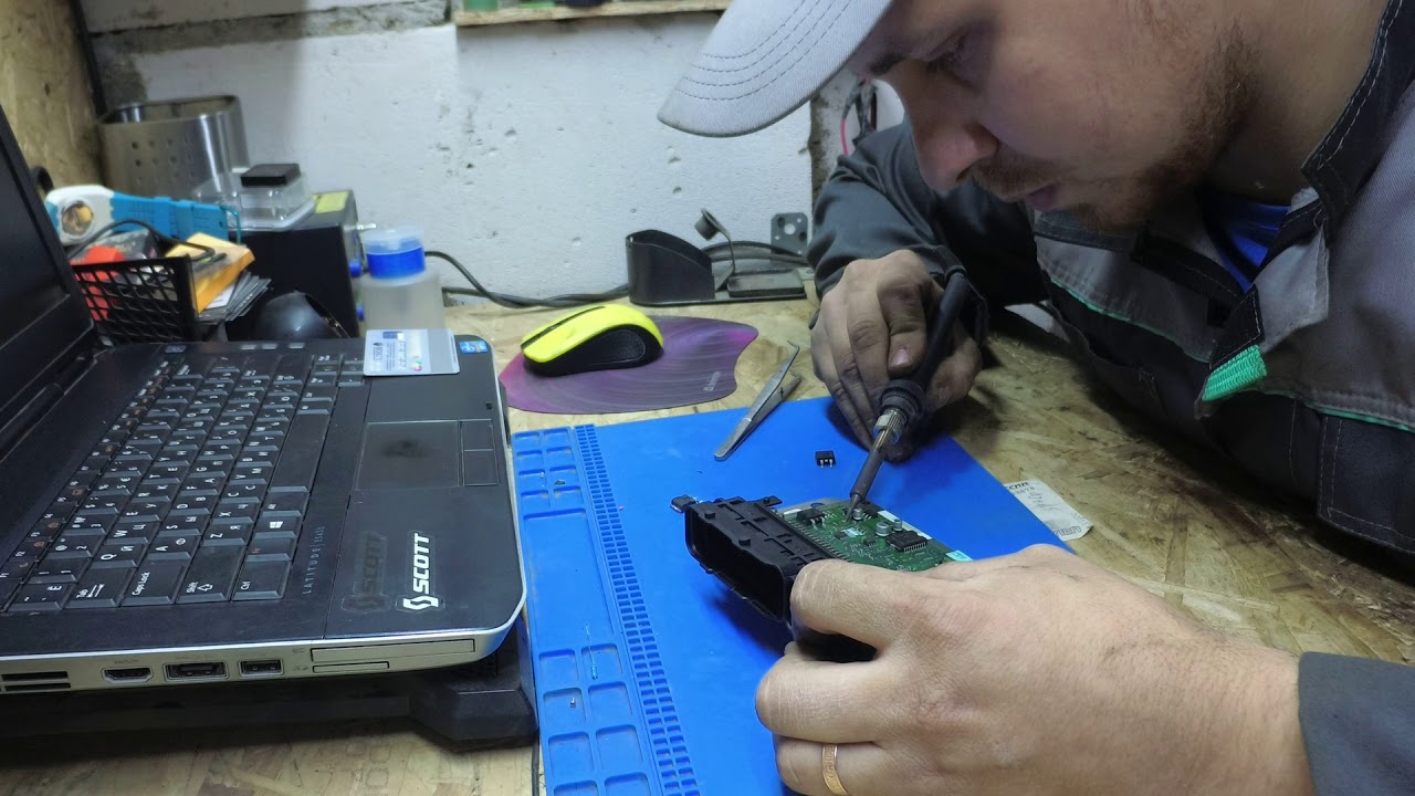 Ремонт ЭБУ ваз замена силовых транзисторов ( ключей )!! m73 bosch 7.9.7 ...