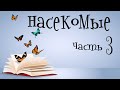 Насекомые для детей. Учим насекомых. Часть 3