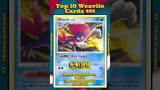 Top 10 Rarest Weavile Pokémon Cards! 🖤🔥 #pokemon #pokemoncards #pokemontcg #pokémon #top10 #tcg Top 10 Rarest Weavile Pokémon Cards! 🖤🔥 #pokemon #pokemoncards #pokemontcg #pokémon #top10 #tcg