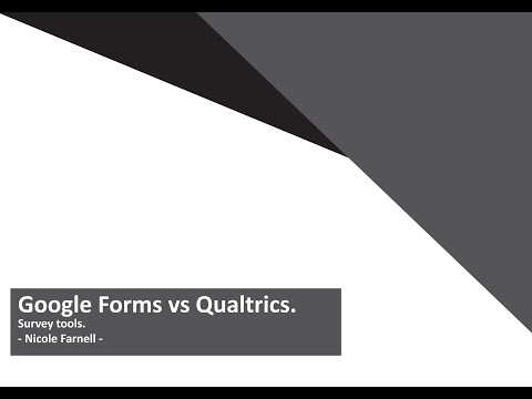 Google Forms vs Qualtrics