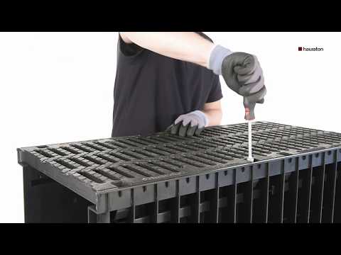 Sestavljanje Sistema RECYFIX NC 400 Kanaleta Za Odvodnjavanje Priročnik Za Sestavo