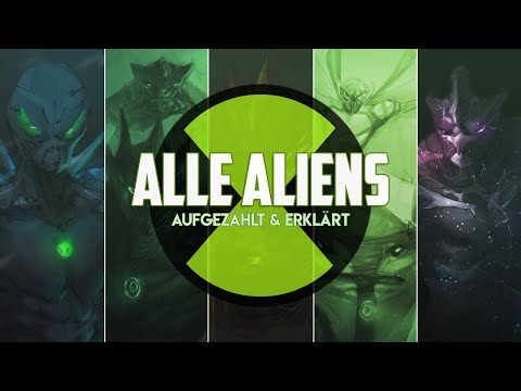 ALLE ALIENS aus BEN 10: ALIEN FORCE und BEN 10: ULTIMATE ALIEN aufgezählt & erklärt!