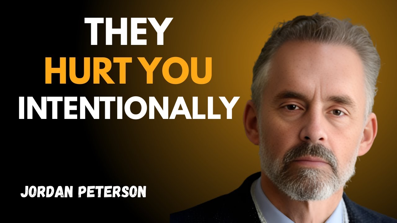 THEY HURT YOU ON PURPOSE – Jordan Peterson’s Most Eye-Opening Speech on Betrayal and Healing