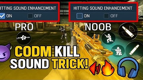 😈 CODM Kill Sound Trick! 🔥🔊 | Make Every Shot Satisfying 🎧 || NaimCod 