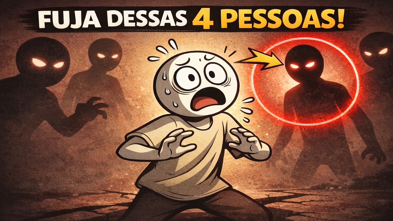 Fuja Destas 4 Pessoas a Todo Custo – Atenção!