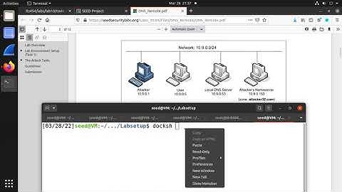 Lab10: SEED 2.0 The Kaminsky Attack Lab