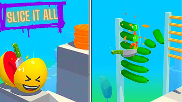 Slice It All 3D 🤩👌 All Levels Gameplay Walkthrough Android,ios MAX LEVEL #2
