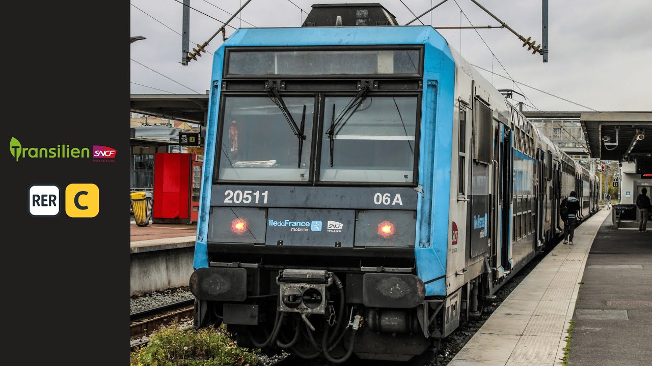 [Transilien SNCF - RER C] - Invalides → Pontoise [Z20500 WL - 06A]
