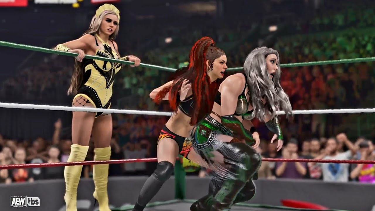 WWE 2K25 HIGH QUALITY CREATION TAG TEAM EXTREAM CAT FIGHT ( PS5 )