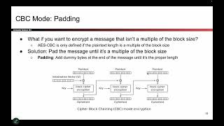 [Cryptography3, Video 5] CBC Padding