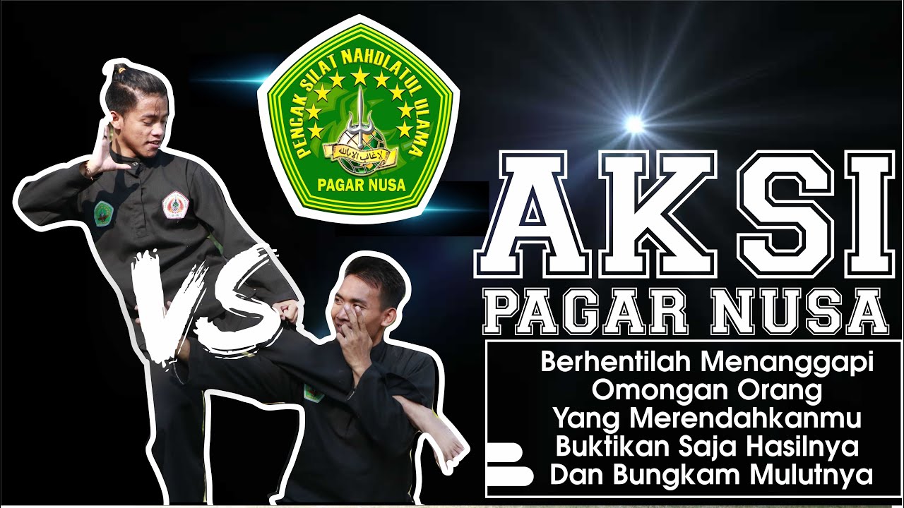 Menegangkan, Aksi Pencak Silat Pagar Nusa