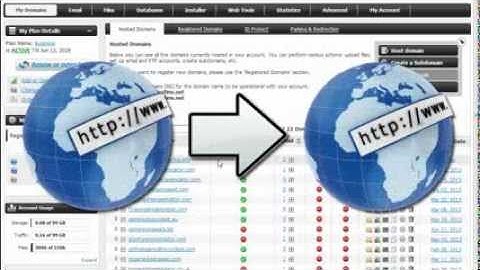 How to redirect a domain name - OzeVision Web Hosting Tutorial