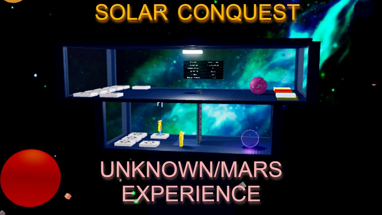 Solar Conquest II: Unknown and Mars [ ROBLOX ] - YouTube
