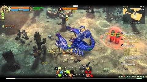 Tree of Savior: low level Bokor boss battle
