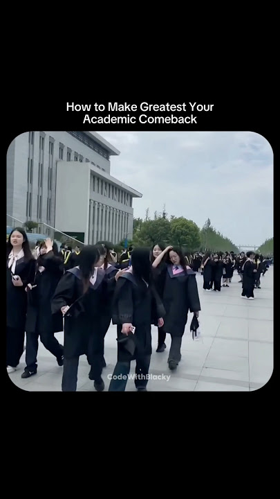 How to Make Your Greatest Academic Comeback 💯 #mindset #study #studymotivation  #studytips