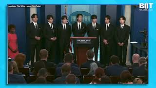 Türkçe Altyazılı Btsin Beyaz Saray Bilgilendirme Odasındaki Konuşması Bts At White House
