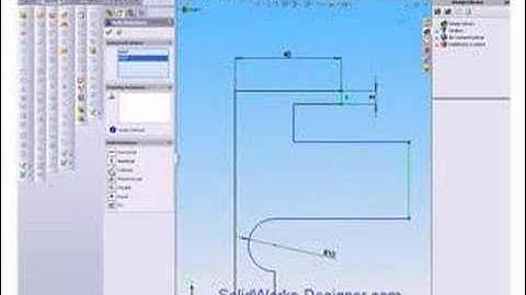 SolidWorks Tutorial - Extruded Boss Base Feature