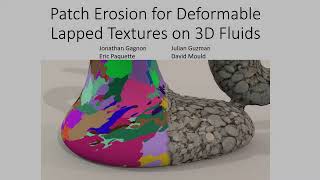 Patch Erosion for Deformable Lapped Textures on 3D Fluids