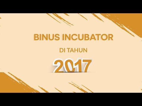 Binus Incubator di 2017