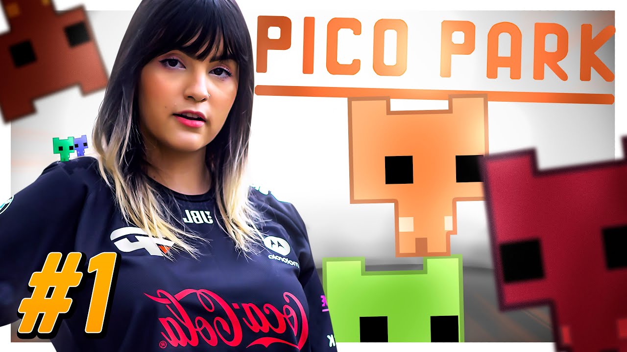 Riyuuka jogando PICO PARK (GAROTAS MÁGICAS) #1