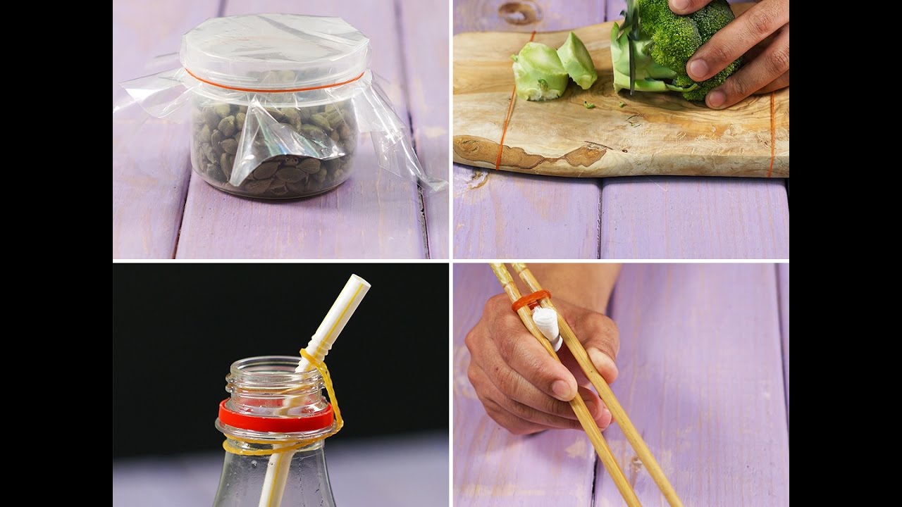 6 Awesome Rubber Bands Hacks