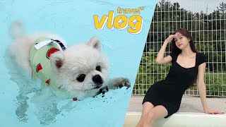 vlog ไปเที่ยว🌼 เที่ยวกับครอบครัวและมุงชี่ 🐶🥰