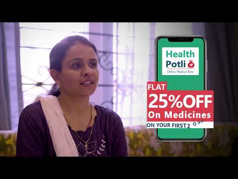 Flat 25% OFF on Medicines.Same-day Delivery. Trained and Supportive Staff. - video from Health Potli