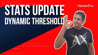 Auto Statistics Update Threshold in SQL Server