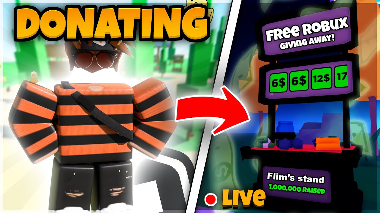 🔴LIVE🔴 Pls Donate with Viewers! Donating and Raising Robux! | 50k Subs ...