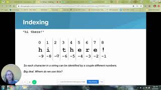 codeHS Python 7.1 String Indexing Net Worth