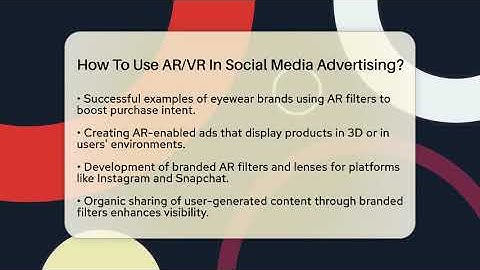How To Use AR/VR In Social Media Advertising? - Everyday-Networking