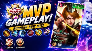 MVP MIYA GAMEPLAY! INSANE COMEBACK ⚡#mlbbcreatorcamp #mobilelegends #mlbb #mlb #ml 