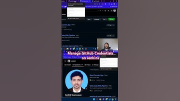 🚀Manage Jenkins Secrets via CREDENTIALS Plugin | Jenkins Series | Integrate GitHub -Jenkins