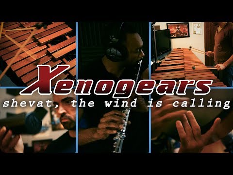 Xenogears - Shevat, the Wind is Calling (percussion and flute cover) - feat. Wilbert Roget II