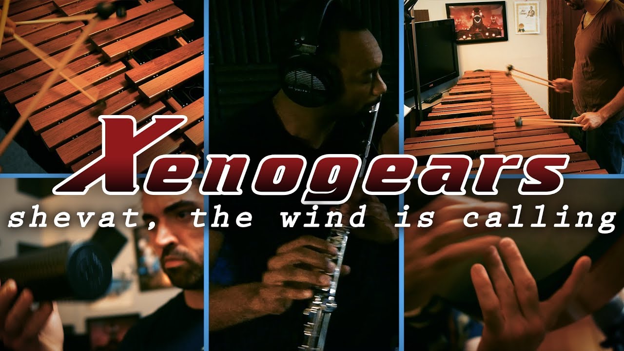 Xenogears - Shevat, the Wind is Calling (percussion and flute cover) - feat. Wilbert Roget II