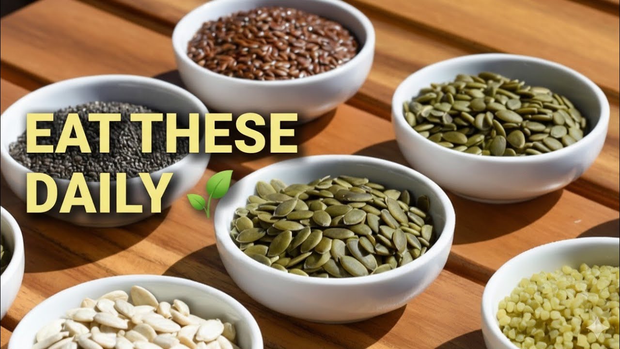 6 Powerful Seeds to Add to Your Daily Diet (Small but Mighty!)