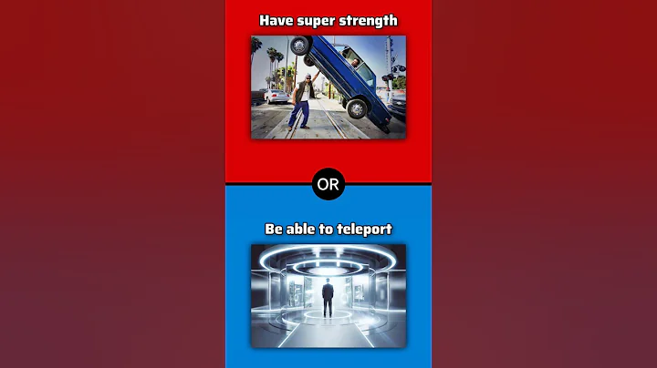 Would You Rather Questions (Episode 1)