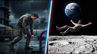 Earth vs. Moon Gravity: What Does a 1/6 Difference Actually Look Like